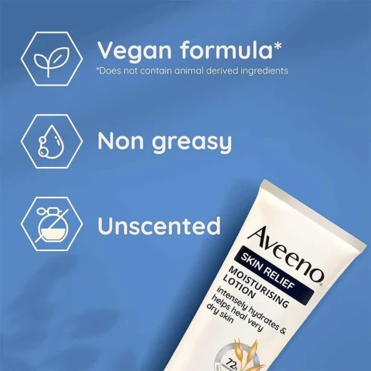 Aveeno Moisturizing Lotion 200ml – Deep Hydration for Dry and Sensitive Skin, Fast Absorbing Body Lotion with Soothing Triple Formula of Oat and Shea Butter for Soft and Healthy Skin - Aveeno - Image 3