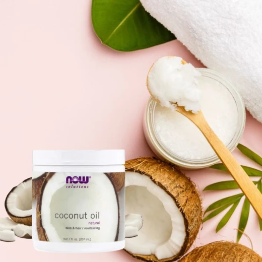 ناو فودز‏  زيت جوز الهند، 7 أونصة سائلة (207 مل) - ناو فود - Image 3