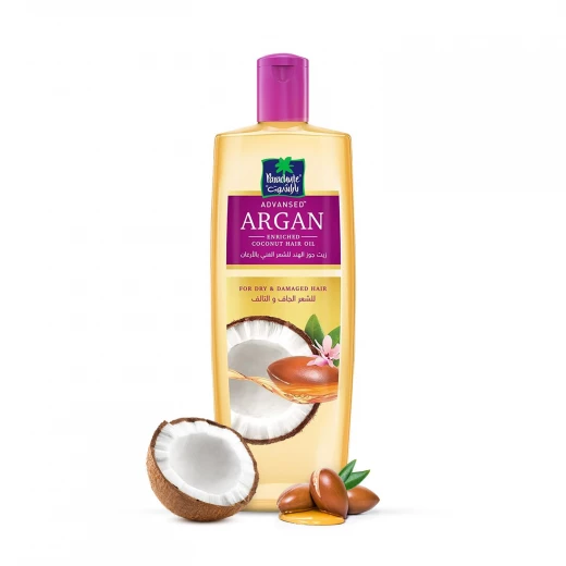 Parachute Advansed Argan Hair Oil with Coconut Repairs Dry & Damaged Hair 10.1 fl.oz - Parachute - Image 2