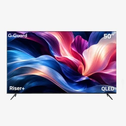 Riser plus 50 insh GGuard 4k QLEDTV google TV