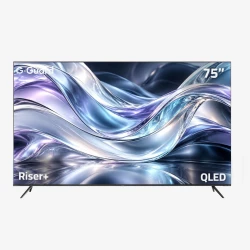 Riser plus 75 inch GGuard 4k QLEDTV google TV