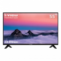 تلفزيون آي فيو 55 بوصة LED ذكي 4K UHD يعمل بنظام أندرويد، 3 منافذ HDMI، 2 منفذ USB
