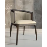 Wooden chair with arms from La Chaise - Lachaise