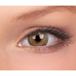 عدسات ملونة من ColourVUE Trublends رمادي شهرية 14.2 ملم بلانو لتعزيز العين الطبيعية - كولورفيو