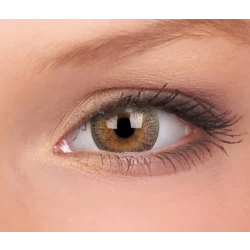 عدسات ملونة من ColourVUE Trublends رمادي شهرية 14.2 ملم بلانو لتعزيز العين الطبيعية