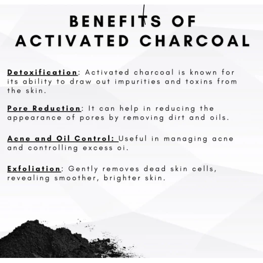Omwah Activated Charcoal Face Scrub – Deep Cleansing & Oil Control Exfoliator for Radiant, Rejuvenated Skin, 4.3 oz - Omwah - Image 4