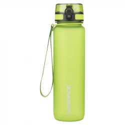 UZSPACE Plastic Water Bottle 1000 ml Green, One Piece
