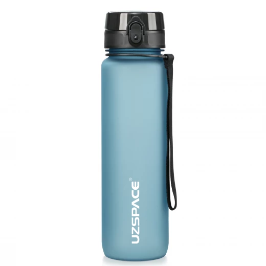 UZSPACE Plastic Water Bottle 1000 ml Glacier Blue, One Piece - Uzspace - Image 2