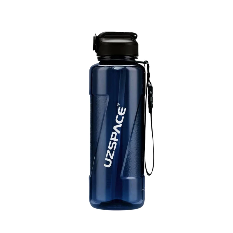 UZSPACE Plastic Water Bottle 850 ml Capacity in Blue color - Uzspace