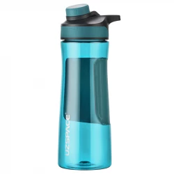 UZSPACE Plastic Water Bottle for Daily Use with a 730ml in Cyan color