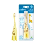 Dr. Brown’s Infant-to-Toddler Toothbrush, Soft and Safe Baby Training Brush, Giraffe , Mint, 0-3 years - Dr. Brown's