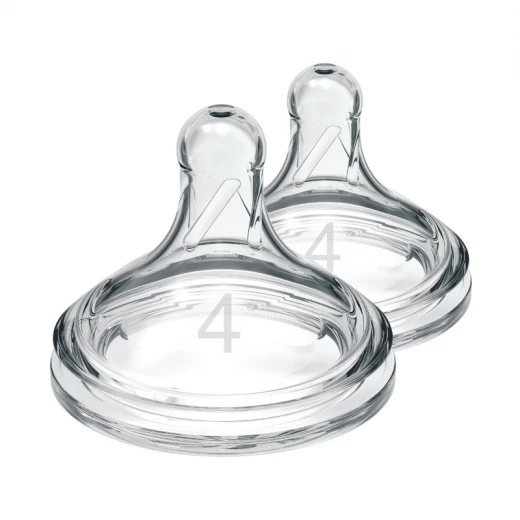Dr.Brown's Wide-Neck Silicone Nipple Level 4 ( 9 months + ) , 2-Pack  - Dr. Brown's - Image 2