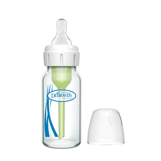 Dr. Brown's Glass Narrow-Neck Options+ Bottle, 4 oz/120 ml,1-pack - Dr. Brown's - Image 2