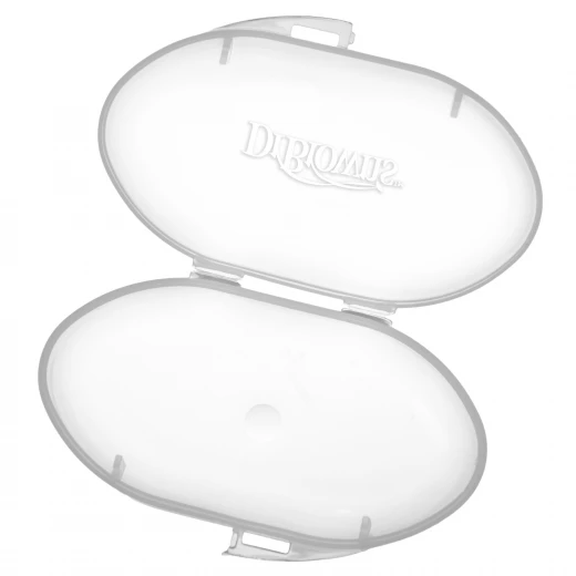 Dr.Browns Silicone Finger Toothbrush With Storage Case, 3 months+ ,Gray And Light Green, 2-Pack - Dr. Brown's - Image 2