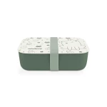 Miniland Frog Lunch Box very resistant and durable material with a silicone band on the lid for a fully airtight closure - Miniland