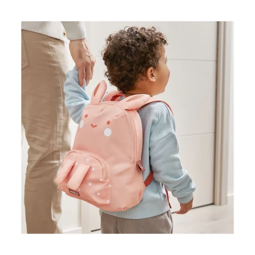 Miniland Eco Thermal Insulated Backpack With Multiple Pockets For Kids , Bunny - Miniland - Image 5