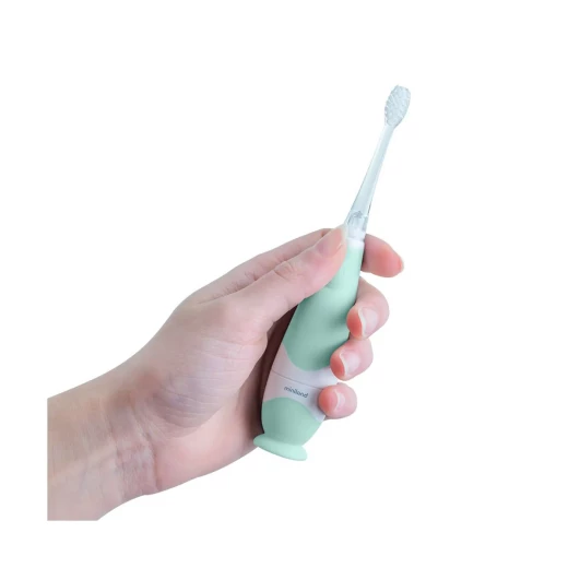 Miniland - Kids Electric Toothbrush 6+months with two interchangeable heads - Miniland - Image 2