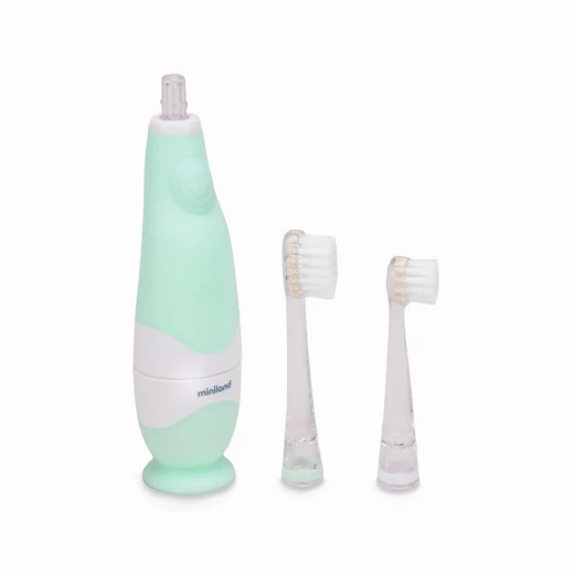 Miniland - Kids Electric Toothbrush 6+months with two interchangeable heads - Miniland - Image 5