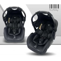 Burbay Infant Car Seat Easy Carrier, 0–12 Months, Newborn Rear-Facing Safety Seat