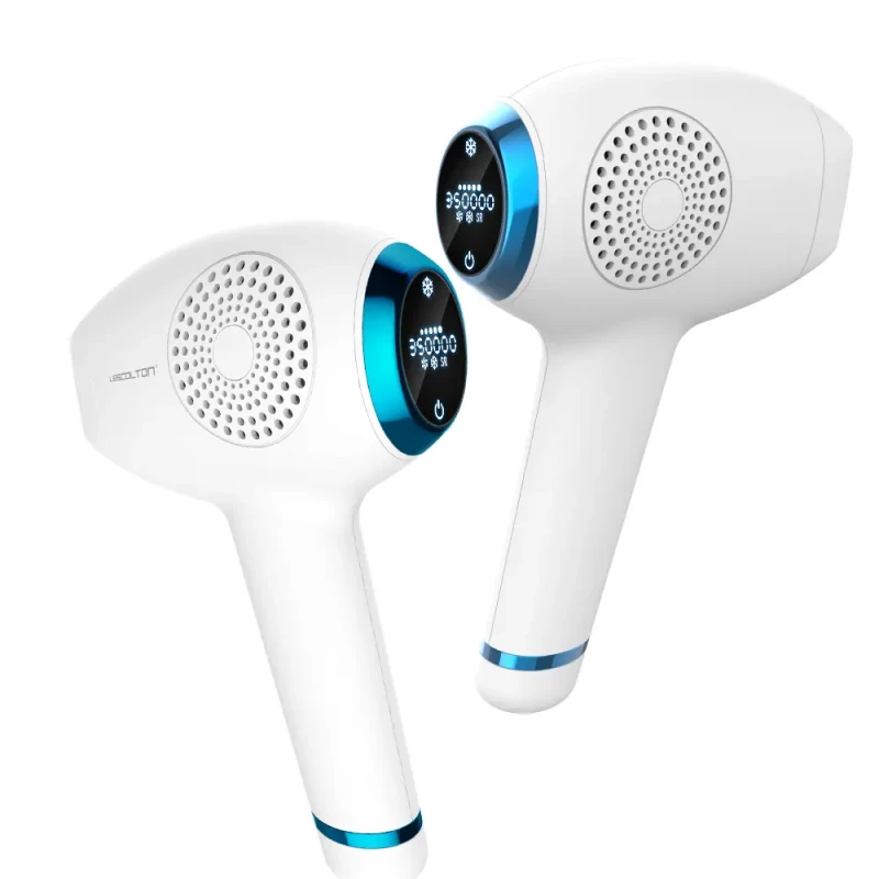 جهاز إزالة الشعر لسكلتون T011C IPL – معالجة احترافية بالليزر في المنزل مع شاشة LCD تعمل باللمس