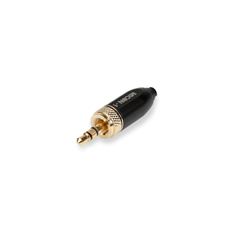 RØDE MiCon-1 Connector with Locking 3.5 mm Male TRS Jack, Compatible with RØDE MiCon Lavalier Microphones, Designed for Connection to Sennheiser Wireless Bodypack Transmitters - Rode