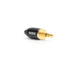 RØDE MiCon-2 Connector with 3.5 mm Male Stereo TRS Jack, Compatible with RØDE MiCon Lavalier Microphones, Gold-Plated Contacts for High-Fidelity Audio Transmission and Secure Threaded Connection - Rode