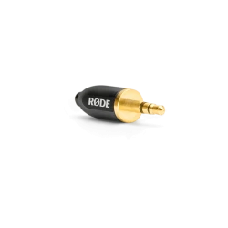 RØDE MiCon-2 Connector with 3.5 mm Male Stereo TRS Jack, Compatible with RØDE MiCon Lavalier Microphones, Gold-Plated Contacts for High-Fidelity Audio Transmission and Secure Threaded Connection