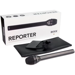 Professional Reporter Interview Microphone Clear Voice Capture Anywhere