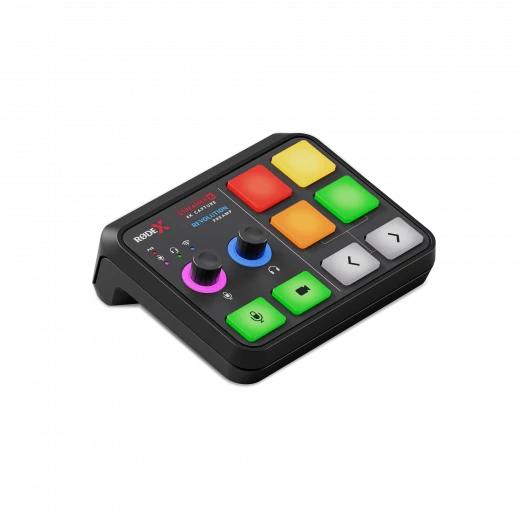 بطاقة التقاط فيديو احترافية Rode Streamer X للبث والتسجيل، تدعم HDMI بدقة 4K مع تمرير مباشر بدون تأخير، تسجيل وبث عالي الجودة من الكاميرا أو الكمبيوتر أو الكونسول، صوت وصورة احترافية للمبدعين بطاقة التقاط فيديو احترافية Rode Streamer X للبث والتسجيل، تدعم HDMI بدقة 4K مع تمرير مباشر بدون تأخير، تسجيل وبث عالي الجودة من الكاميرا أو الكمبيوتر أو الكونسول، صوت وصورة احترافية للمبدعين