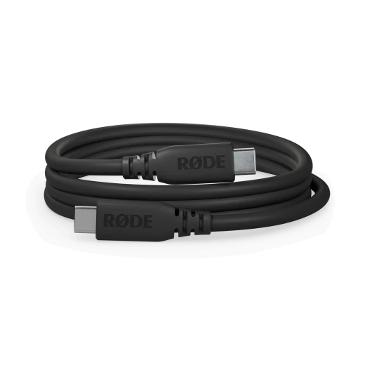 RØDE SC27 Super-Fast USB-C to USB-C Cable, 2 m Length, Supports Data Transfer Speeds up to 5 Gbps and Power Delivery up to 60 W for Fast Charging and Reliable Device Connectivity