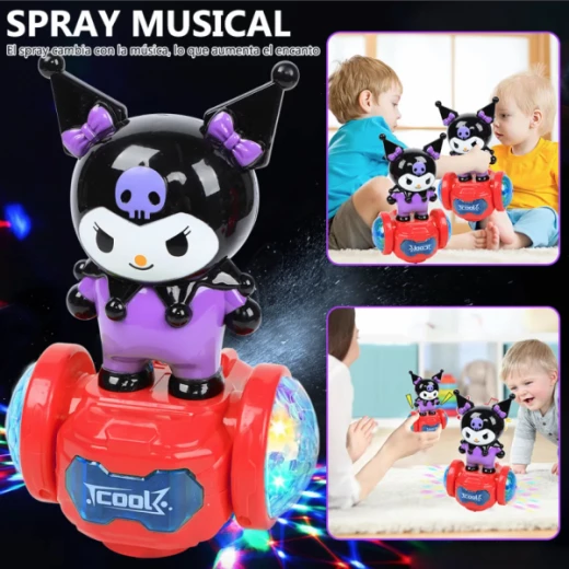 لعبة روبوت كورومي الراقصة (Kuromi Robot Toy)، وهي لعبة تفاعلية مصممة للأطفالاضائه موسيقى وخاصيه البخار دوران 360درجه لعبة روبوت كورومي الراقصة (Kuromi Robot Toy)، وهي لعبة تفاعلية مصممة للأطفالاضائه موسيقى وخاصيه البخار دوران 360درجه