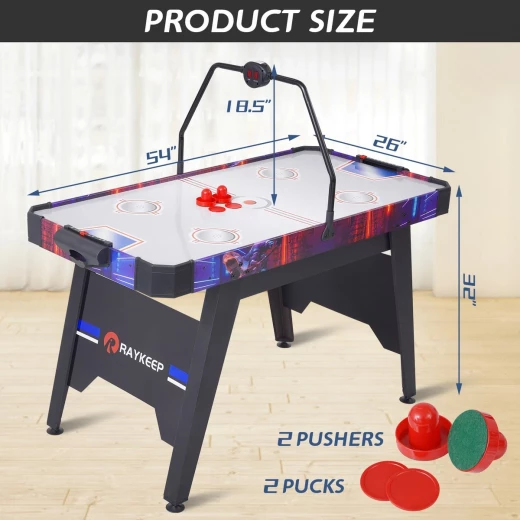 طاولة هوكي هوائي (Air Hockey Table) مصممة للاستخدام المنزلي أو الخارجي او الصالات الترفيهية. - كرييتيفز - Image 5