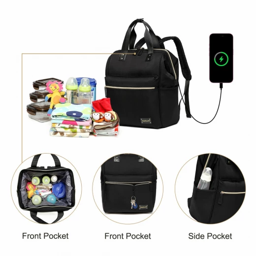 Colorland Unisex Baby Diaper school Travel Backpack (CLD-BP124) - Colorland - Image 3