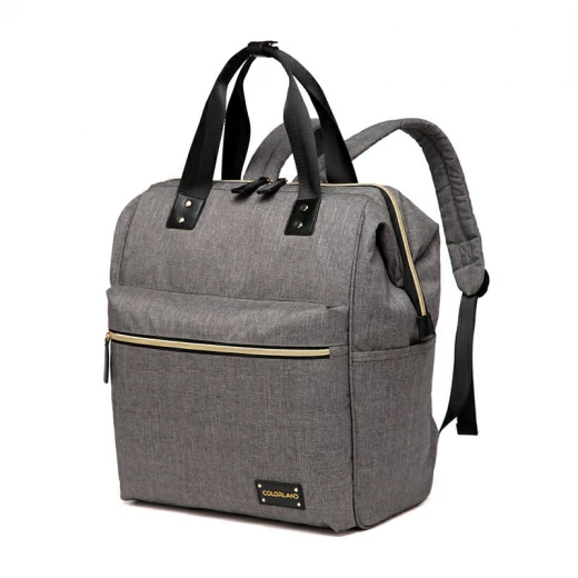Colorland Zara Unisex Baby Diaper Travel Backpack (CLD-BP124) gray Colorland Zara Unisex Baby Diaper Travel Backpack (CLD-BP124) gray