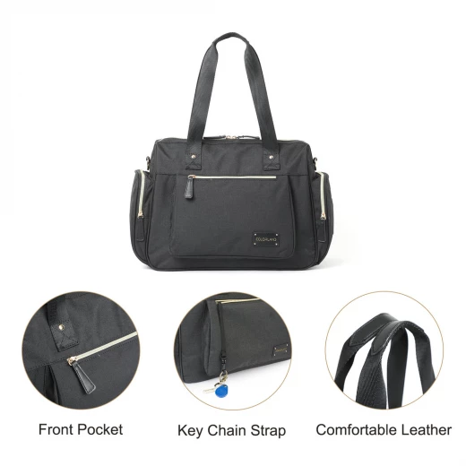 Colorland Large Capacity Maternity Mummy Bags, Black - Colorland - Image 7