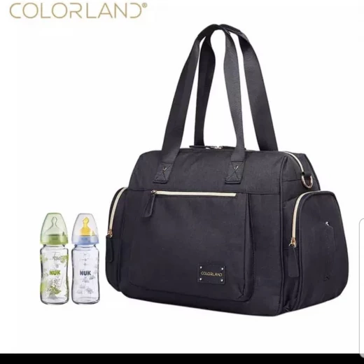 Colorland Large Capacity Maternity Mummy Bags, Black Colorland Large Capacity Maternity Mummy Bags, Black