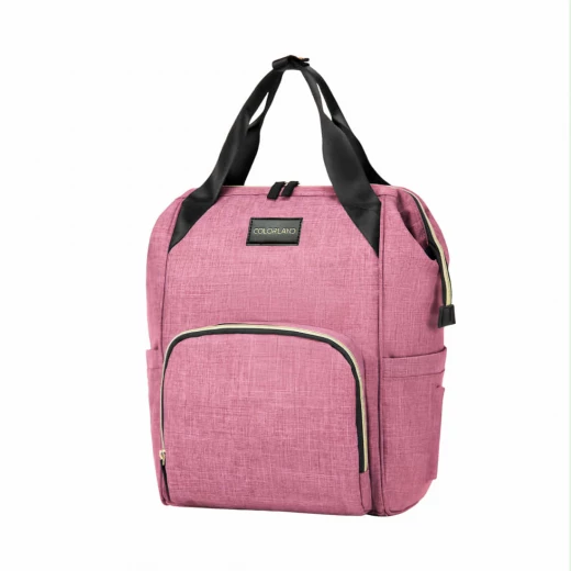 Bolide Baby Changing Backpack (CLD-BP156) pink - Colorland - Image 3