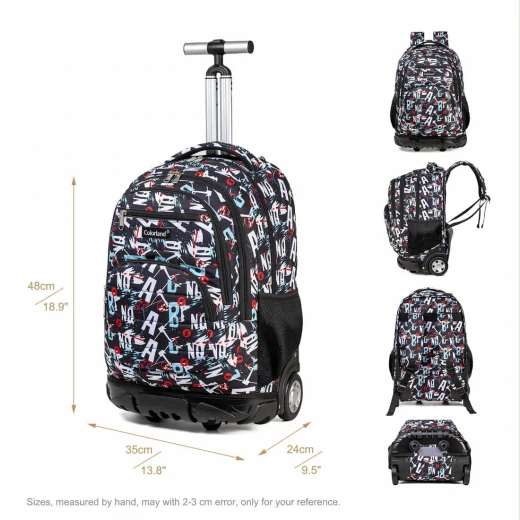 Colorland Smart 2-in-1 School Backpack (CLD-SHST01) This 18-inch - Colorland - Image 2