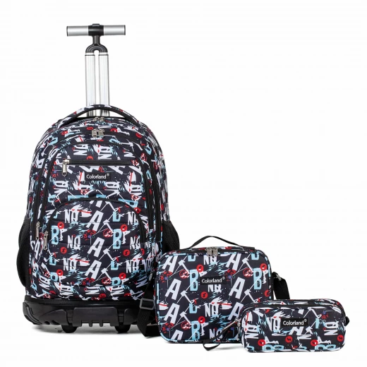Colorland Smart 2-in-1 School Backpack (CLD-SHST01) This 18-inch Colorland Smart 2-in-1 School Backpack (CLD-SHST01) This 18-inch