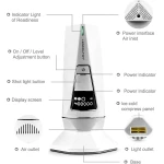 LES COLTON T015C IPL Hair Removal Device with Ice Cooling Technology, UV Disinfection Base, Handheld Design and Control Display for Home Use - Mera shopping