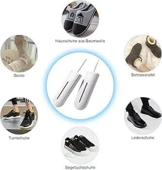 Portable Shoe Dryer with 360-Degree Heat Distribution, Constant Temperature Shoe and Sock Drying Device for Everyday Footwear Care - Mera shopping - Image 6