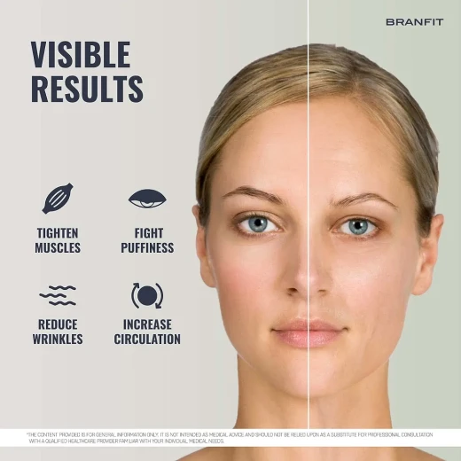 طقم أدوات العناية بالوجه Branfit، رولر جايد مزدوج الطرف مع أداة غوا شا، طقم قطعتين لتدليك الوجه والعناية بالبشرة، تصميم أنيق للاستخدام اليومي - ميرا للتسوق - Image 7