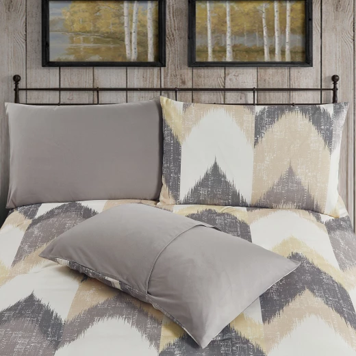 Merlin Livings 9-Pieces Printed King Size Bedding Set, Modern Elegant Design and Soft Durable Fabric, Complete Comforter Set - Merlin Livings - Image 6