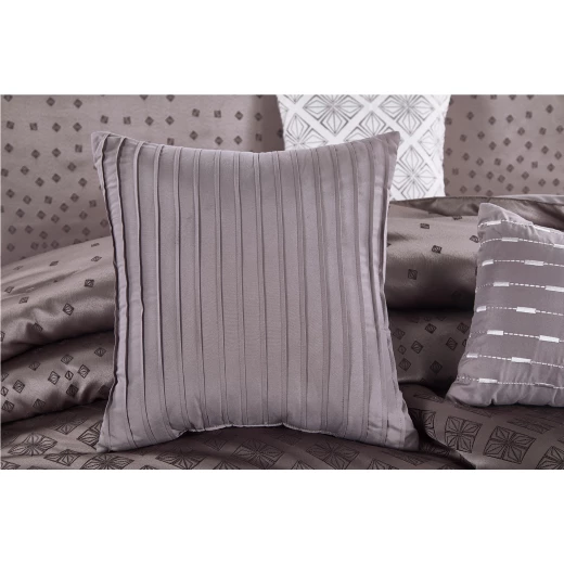Merlin Livings 7 pieces Luxury Jacquard King Size Bedding set Elegant Geometric Pattern Set for Master Bedroom - Merlin Livings - Image 6
