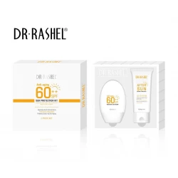 Anti Aging Sun Protection Kit SPF 60 2 Piece Set for Face and Body Hydrating Soothing Sunscreen with Antioxidants UV Protection Reduces Sun Damage Lightweight Daily Skincare
