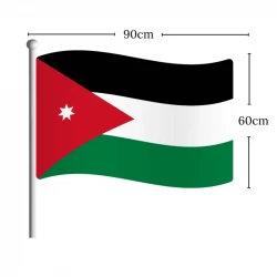 Massive Jordan Flag Stick (60x90cm) | World Cup 2026 Fan Gear