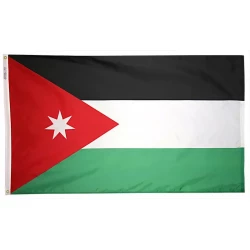 علم الأردن للتعليق والتلويح (60×120 سم) | راية تشجيع المنتخب لكأس العالم