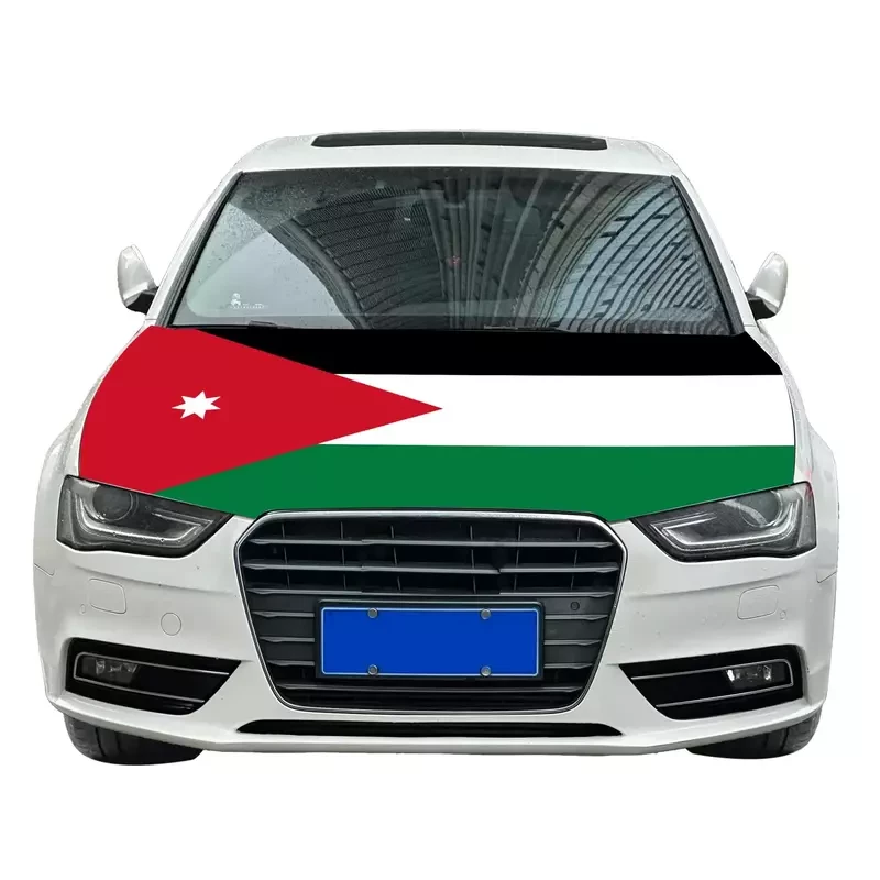 غطاء سيارة بعلم الأردن 2.5 × 1.2 متر | طربال حماية وحلة وطنية لاحتفالات الاستقلال والمناسبات الوطنية والفعاليات الرياضية وتشجيع النشامى بتصميم مميز وأنيق