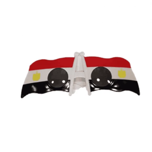 نظارات مشجعي منتخب مصر - إصدار 2026 | إكسسوارات الفراعنة للمدرجات والاحتفالات نظارات مشجعي منتخب مصر - إصدار 2026 | إكسسوارات الفراعنة للمدرجات والاحتفالات