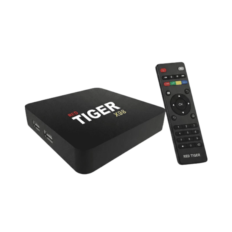 Red Tiger X98 Android 11 TV Box | 4K UHD, 1GB RAM / 8GB ROM